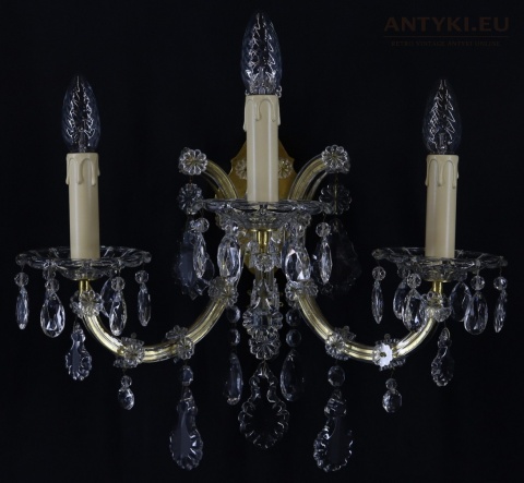 xl kinkiet maria teresa kryształowy