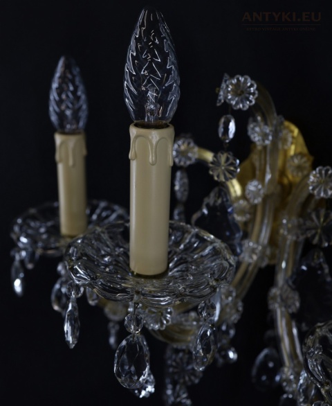 antyk lampa ścienna maria teresa