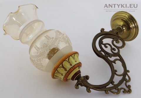 kinkiet vintage do salonu i gabinetu