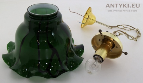 lampa sufitowa włochy patyna starości