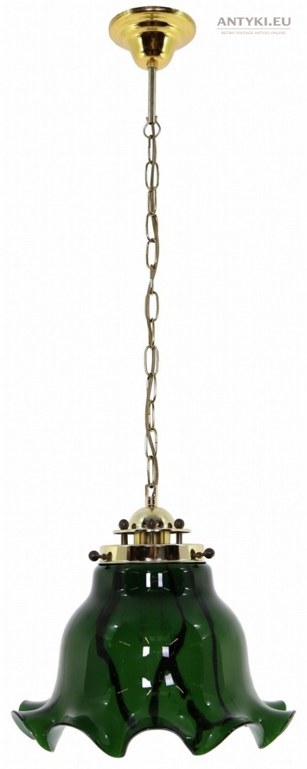 lampa vintage miętowa zieleń