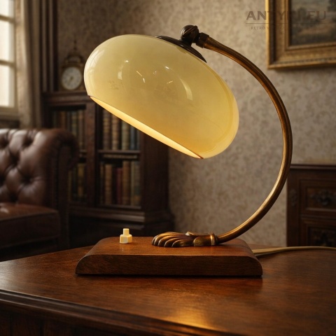 lampa art deco na biurko