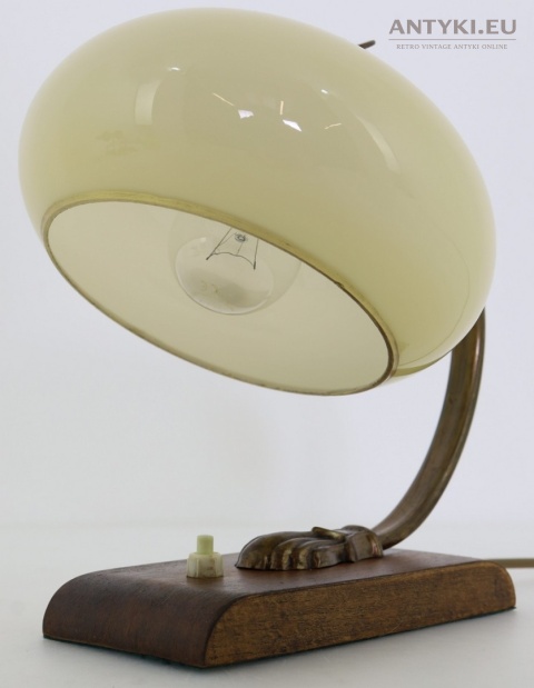 stylowa lampa art deco na stolik