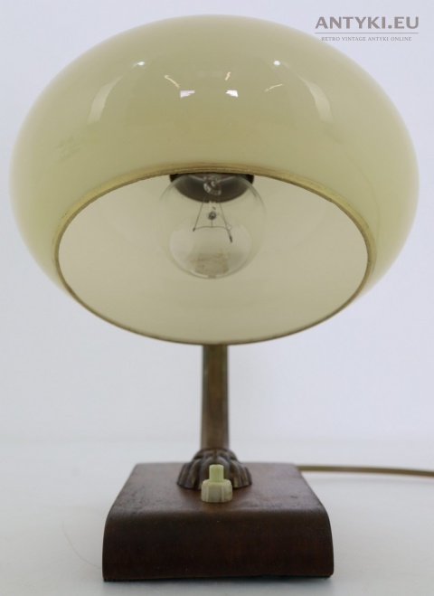 oryginalna lampa art deco z patyną
