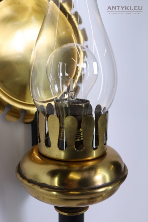 stylowy kinkiet z połowy xx wieku