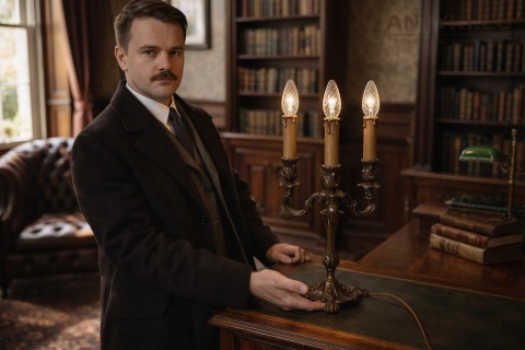 lampa barokowa vintage