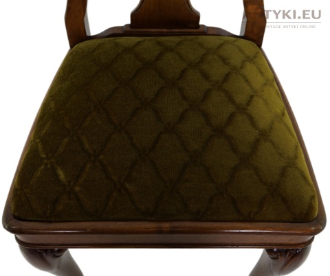 krzesło vintage zielone