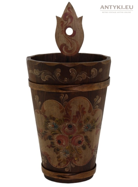 ludowy  stojak na parasole