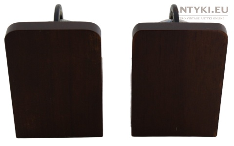 podpórki do książek styl retro globus