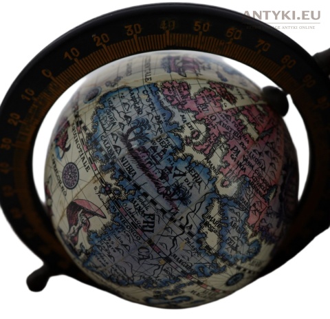 vintage akcesoria do książek globus