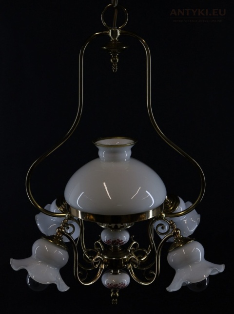 stylowa lampa sufitowa rustyk