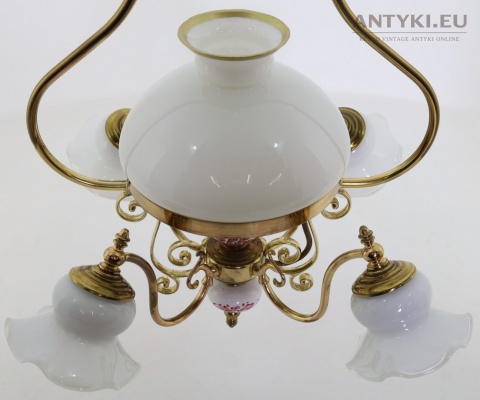 stare oświetlenie rustykalne