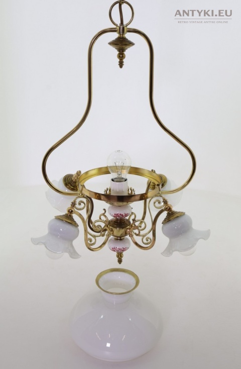 sufitowa stylowa lampa rustykalna vintage