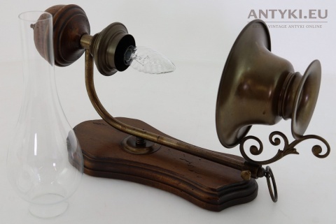 kinkiet rustykalny do domu z drewnem