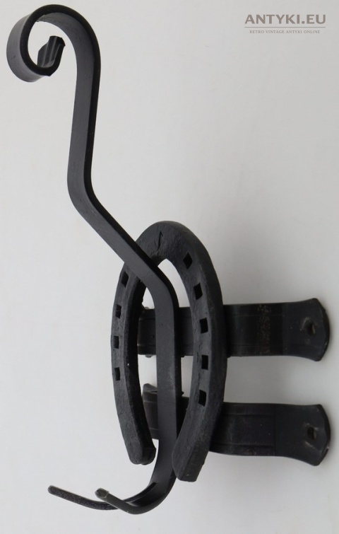 ciężki hak ścienny podkowa metal 1 kg