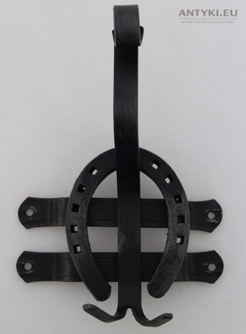 podkowa wieszak vintage do łazienki na ręczniki