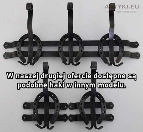 wieszaki podkowy końskie