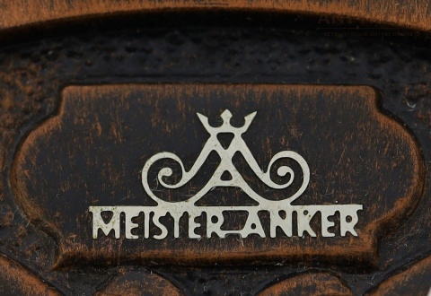 duży zegar ścienny do salonu rustykalnego