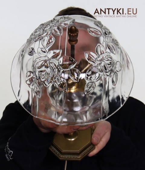 dekoracyjna lampa stołowa do hotelu góralskiego