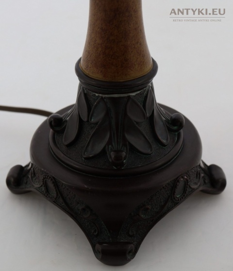 stylowa lampka retro do sypialni