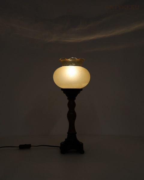 lampa stołowa barokowa