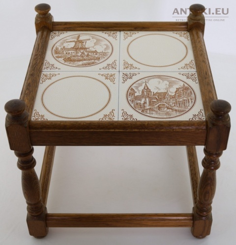 kwietnik z płytkami ceramicznymi