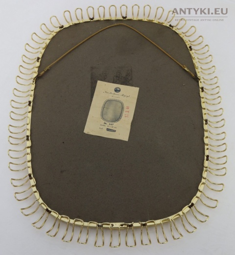 mid century modern niemieckie lustro 1961