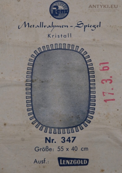 mid century modern lustro nerkowate