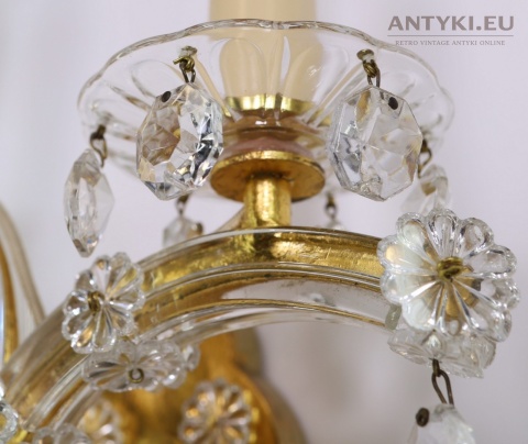 maria teresa styl pałacowy kinkiet