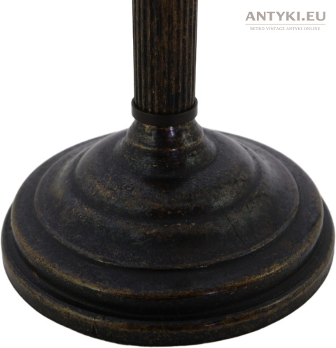 antyczna lampa z regulowanym ramieniem