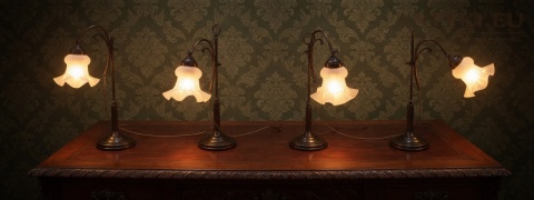 lampa gabinetowa antyczna retro