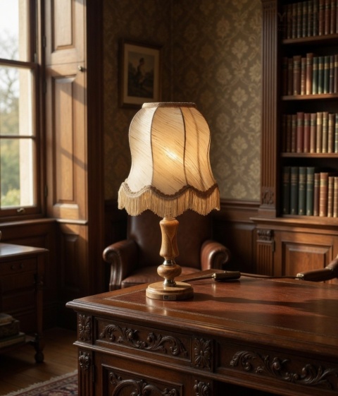 lampa stołowa onyks retro