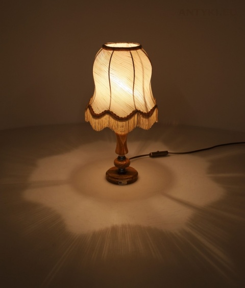 onyksowa lampka babcina vintage