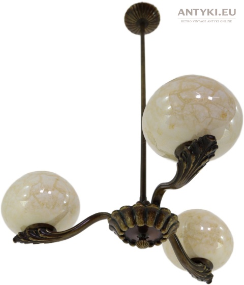 art deco lampa sufitowa