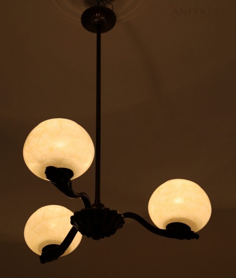 muzealna art deco lampa