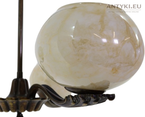 art deco autentyczne lampy