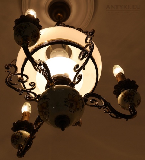 bajkowa lampa sufitowa z francji