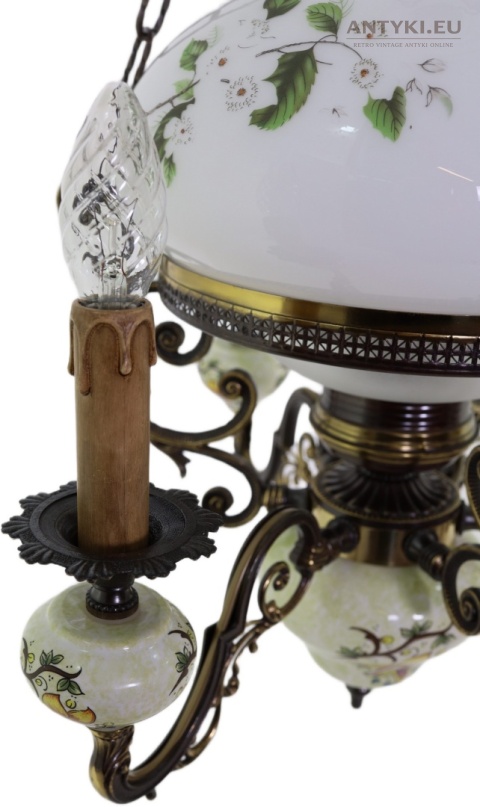 bajeczna lampa sufitowa z francji
