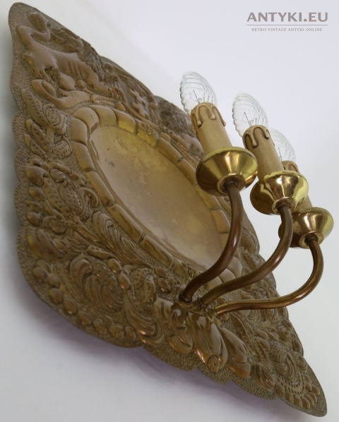 danzig antyczna lampa ścienna