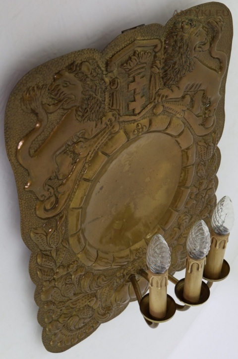 muzealna lampa ścienna danzig