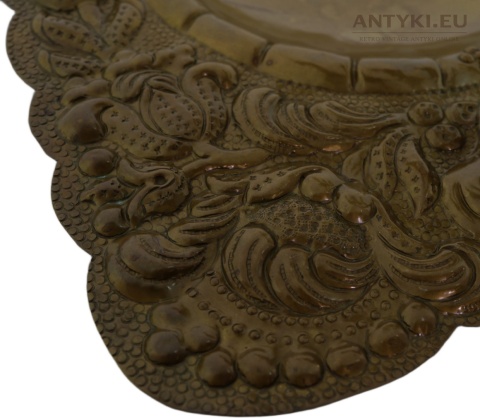 antyczna lampa z tarczą danzig