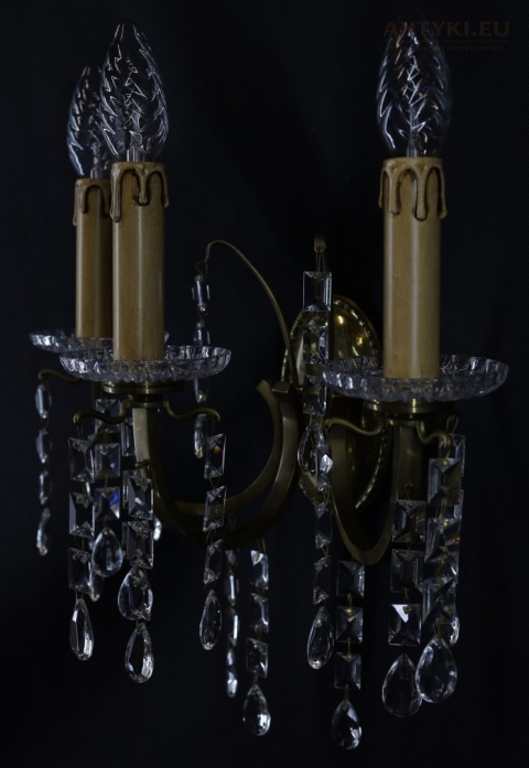 vintage kinkiet francuski glamour