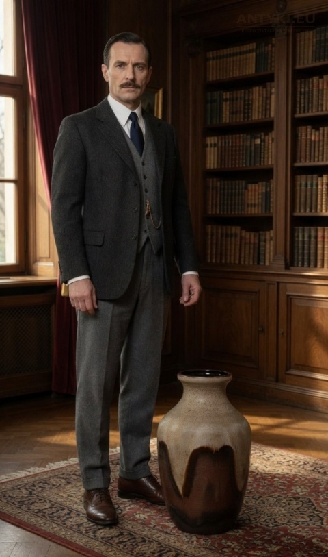 ceramiczny flakon vintage west germany