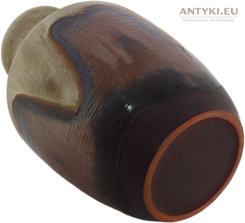 wazon gliniany szkliwiony retro