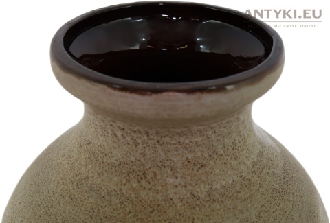 flakon ceramiczny z epoki west germany