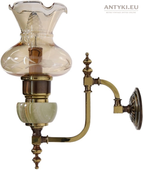 pałacowe onyksowe kinkiety