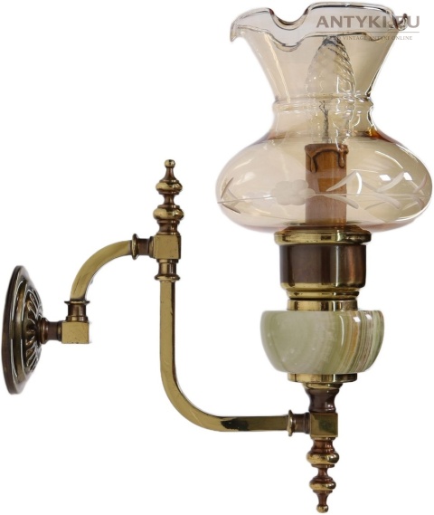 zamkowe onyksowe kinkiety