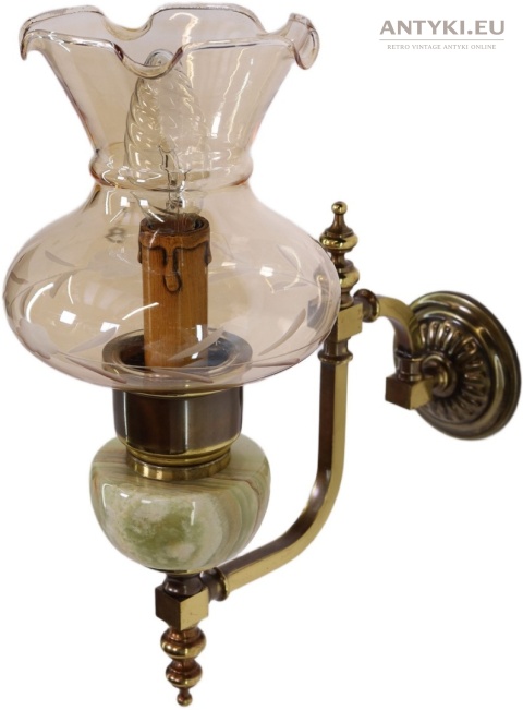 onyksowe kinkiety do zamku