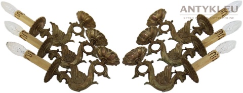 lampa ścienna vintage gryf