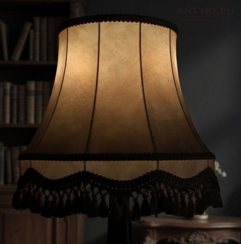 lampa stojąca do gabinetu vintage